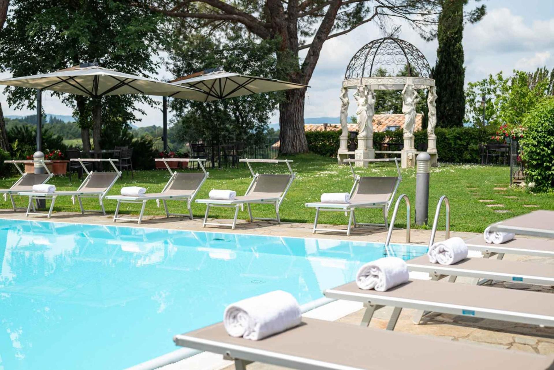 Hotel Borgo Di Celle Città di Castello Esterno foto