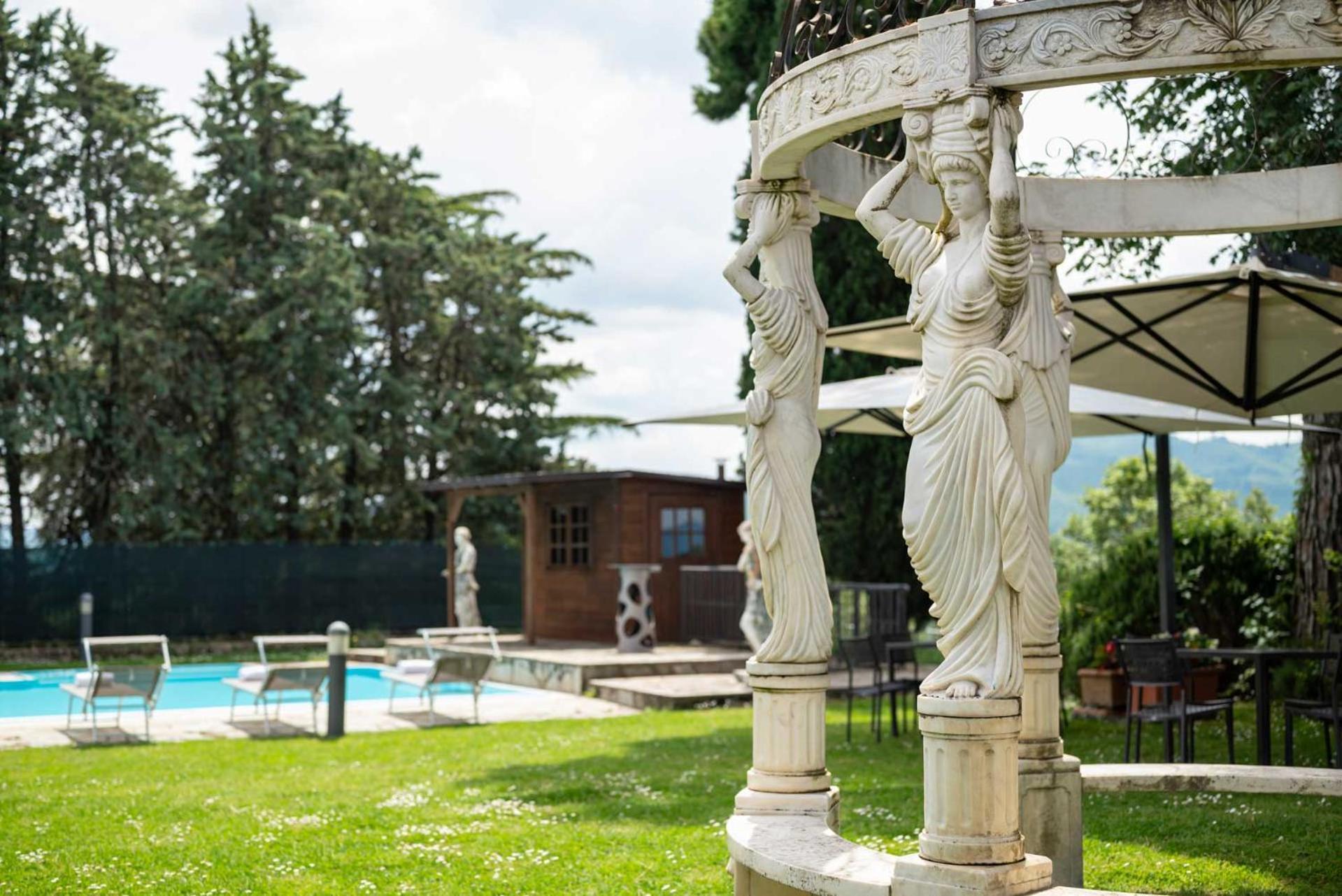 Hotel Borgo Di Celle Città di Castello Esterno foto